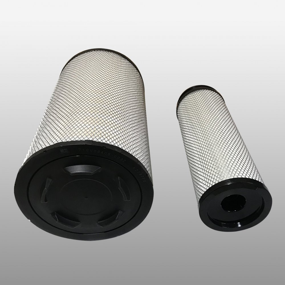 710W08405-0032 - Фильтр воздушный на Howo Т5G, Howo T7H, Sitrak C7H, Sitrak G7S, Sitrak G9H, Man TGA, Man TGS, Man TGX